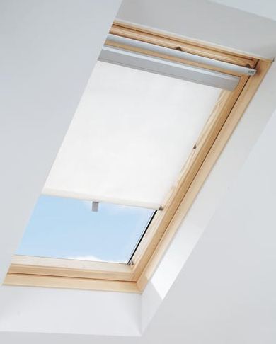 Zastiňující rolety Velux